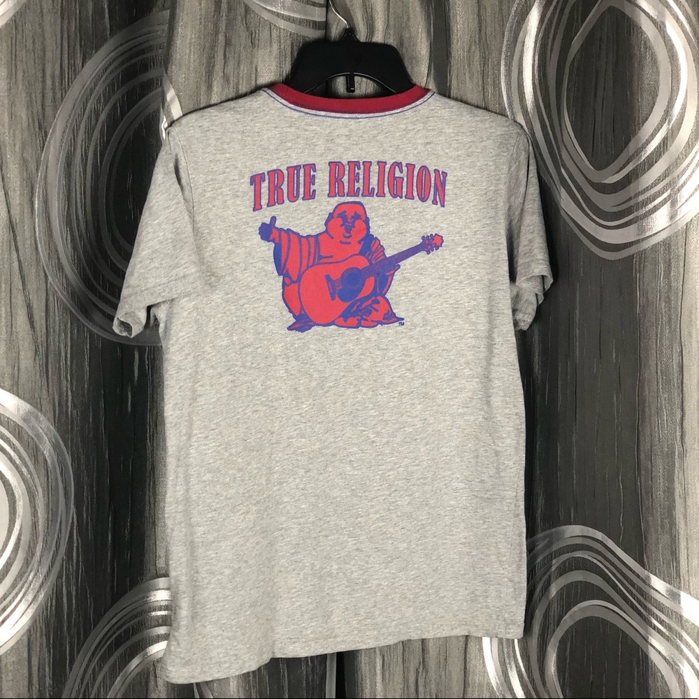 True Religion BUDDHA LOGO Boys Shirt - Picture 6 of 6